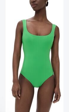 STYLEST DreamSculpt Square One Piece Parrot Green Sz M NWT $200